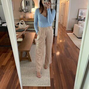 Abercrombie Tailored Wide Leg Trousers